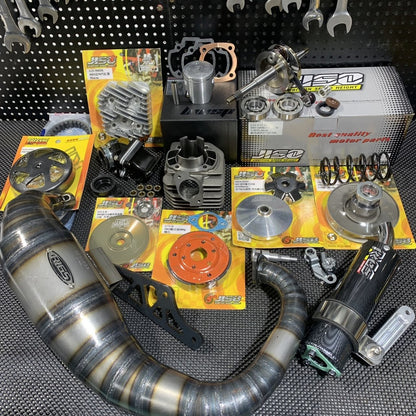 Big bore kit 125cc for DIO50 AF18 air cooling kick start version with 28mm manifold and light clutch