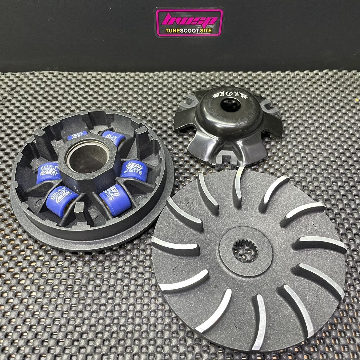 Forged variator kit for Ruckus Gy6-150 with 115mm drive face - 2