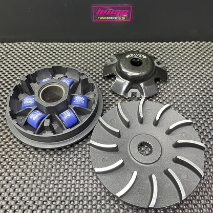 Forged variator kit for Ruckus Gy6-150 with 115mm drive face - 2