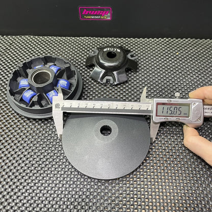 Forged variator kit for Ruckus Gy6-150 with 115mm drive face - 3