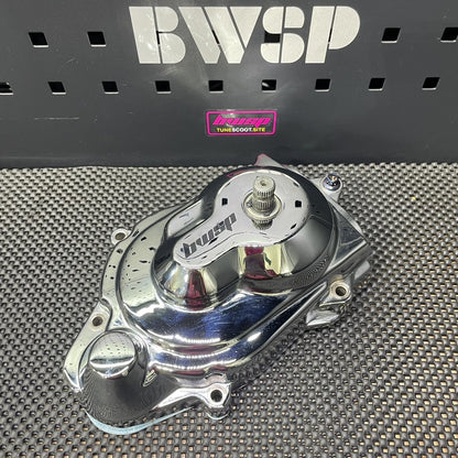 Transmission cover DIO50 AF16 AF18 AF24 BWSP CVT chrome lid