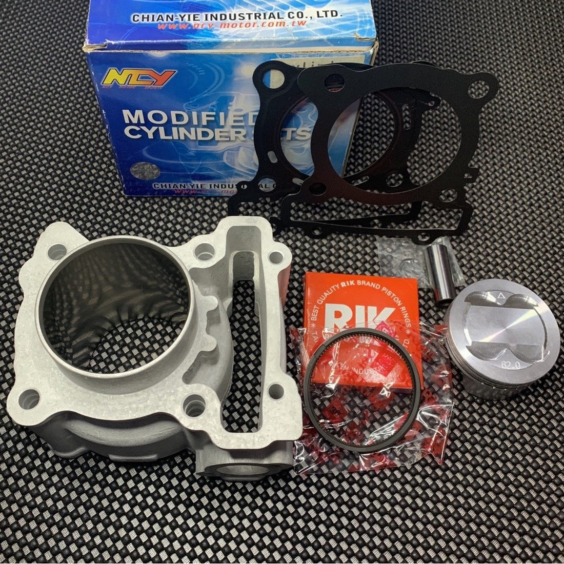 Ceramic cylinder kit 62mm Nmax155 water cooling 189cc