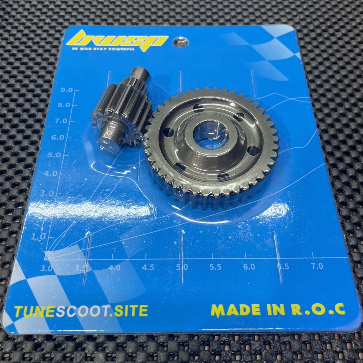 Secondary gears for Cnc cases Dio50 special transmission set - 3