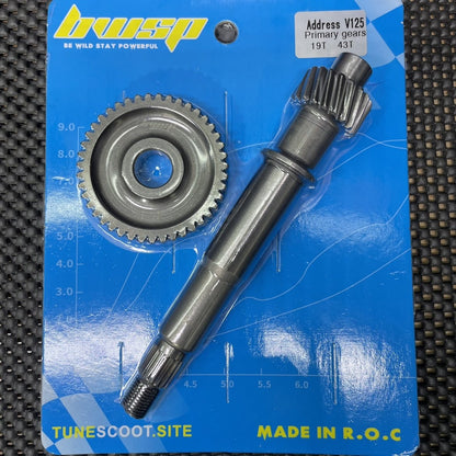 Primary gears for Address V125 19-43T