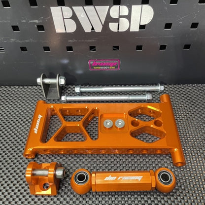 Stretch kit for Dio50 Af18 billet frame extension mount with full set hardware BWSP