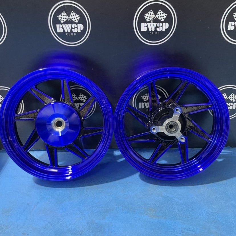 Rims set DIO50 with 200mm disk brake kit - 5