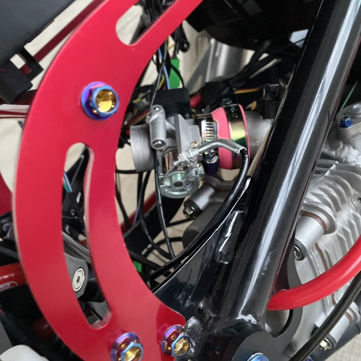 Ruckus 195cc "CANDY" version EFI four valves water cooling - 6