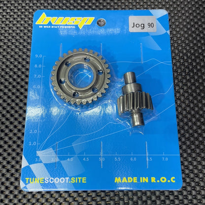 Secondary gears for Jog90 3WF BWSP racing transmission - 2