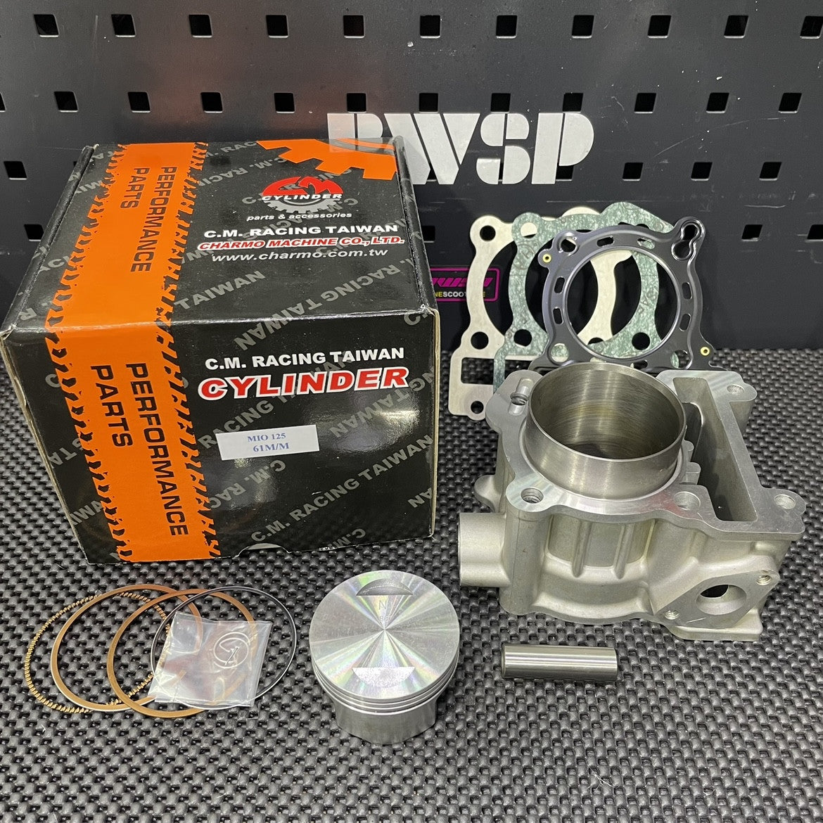 Cylinder kit 61mm for Mio125 big bore 170cc water cooling set - 8