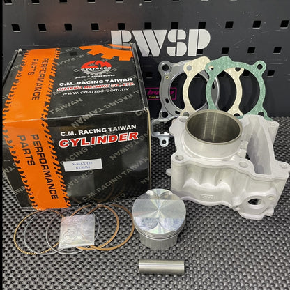 Ceramic cylinder kit 61mm for XMAX125 water cooling 170cc set - 9