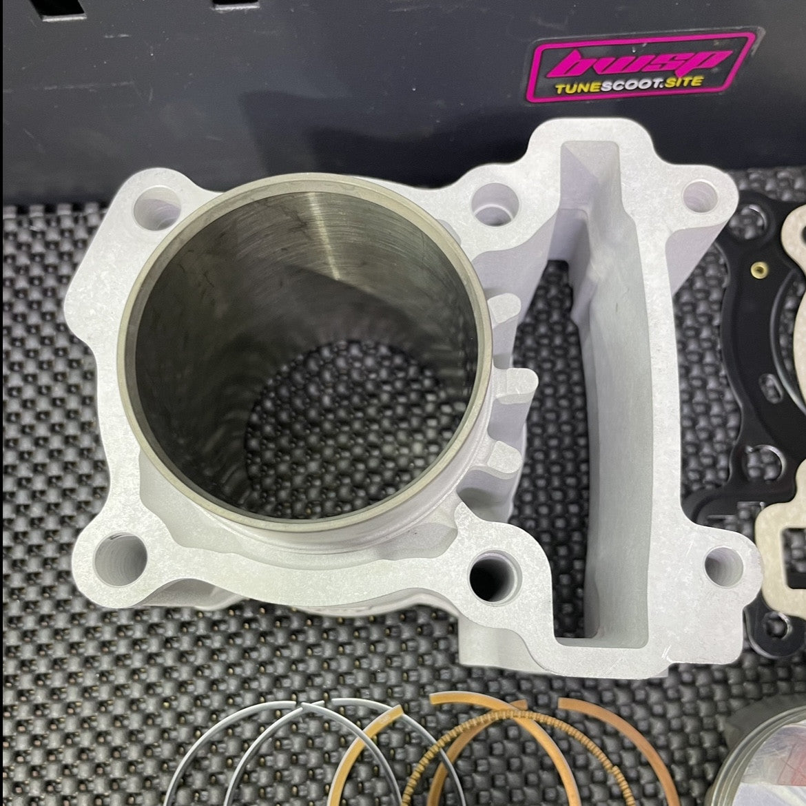 Ceramic cylinder kit 61mm for XMAX125 water cooling 170cc set - 5