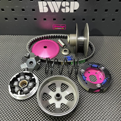 CVT kit for Dio50 Af18 with 92mm variator forged drive face and light clutch - 3