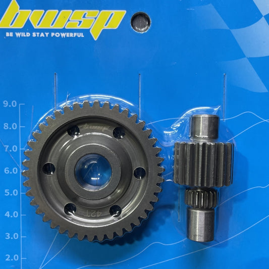 Secondary gears set for Dio50 Af18 oem case