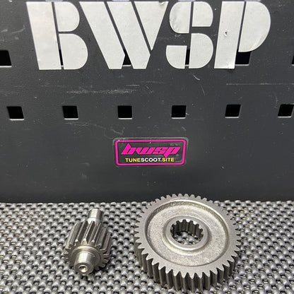 Secondary gears 17/45T for Address V125 transmission set - 2